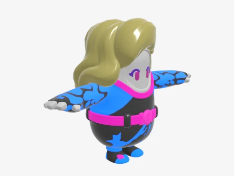Serenade Fall Guy - Fortnite 3D Model