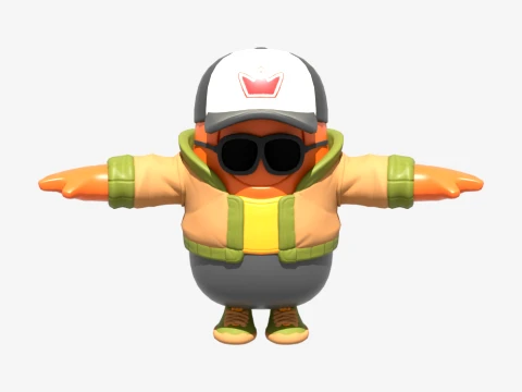 The Brat Fall Guy - Fortnite 3D Model