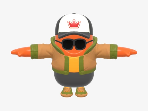 The Brat Fall Guy - Fortnite 3D Model