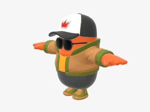 The Brat Fall Guy - Fortnite 3D Model
