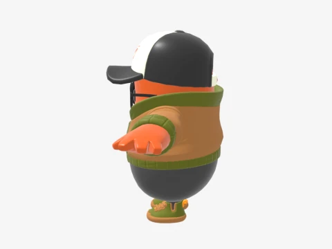 The Brat Fall Guy - Fortnite 3D Model