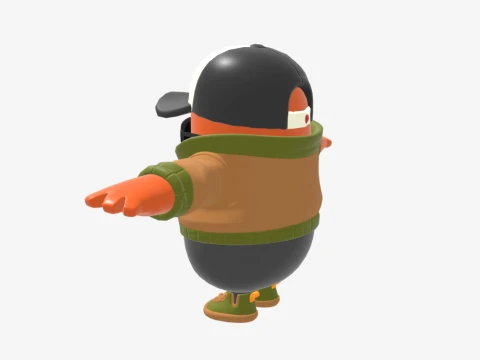 The Brat Fall Guy - Fortnite 3D Model