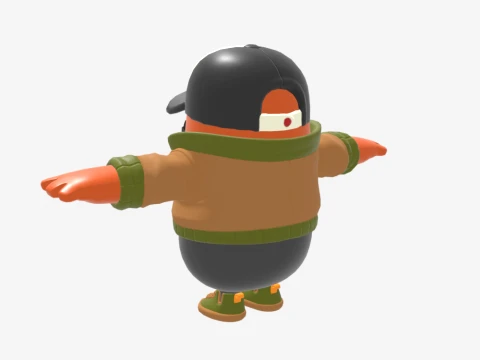 The Brat Fall Guy - Fortnite 3D Model