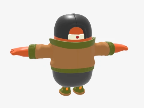 The Brat Fall Guy - Fortnite 3D Model