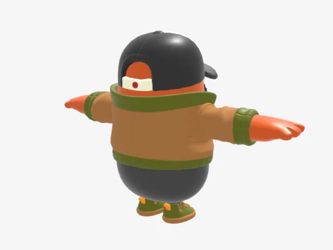 The Brat Fall Guy - Fortnite 3D Model