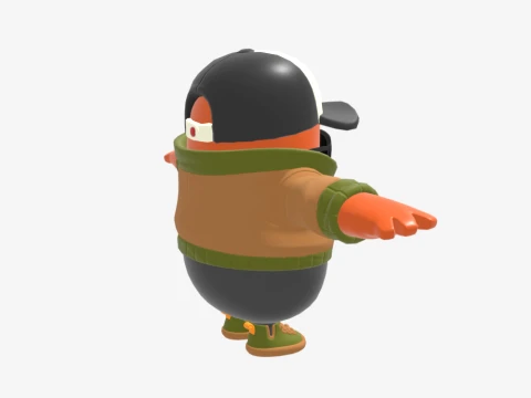 The Brat Fall Guy - Fortnite 3D Model