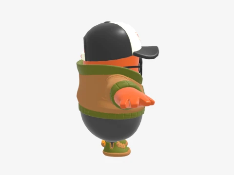 The Brat Fall Guy - Fortnite 3D Model
