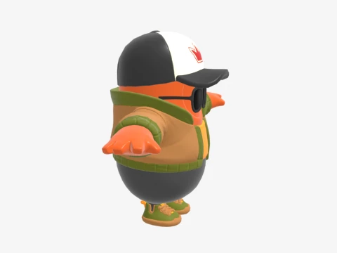 The Brat Fall Guy - Fortnite 3D Model