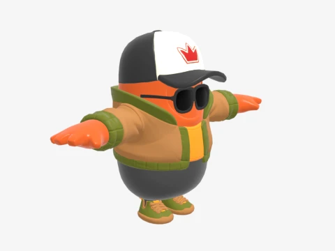 The Brat Fall Guy - Fortnite 3D Model