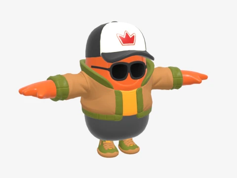 The Brat Fall Guy - Fortnite 3D Model
