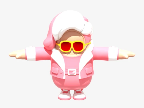 Clarity Fall Guy - Fortnite 3D Model