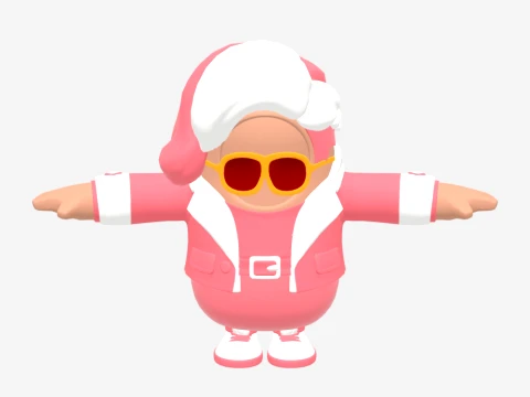 Clarity Fall Guy - Fortnite 3D Model
