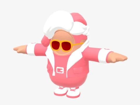 Clarity Fall Guy - Fortnite 3D Model
