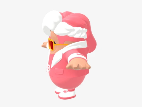 Clarity Fall Guy - Fortnite 3D Model