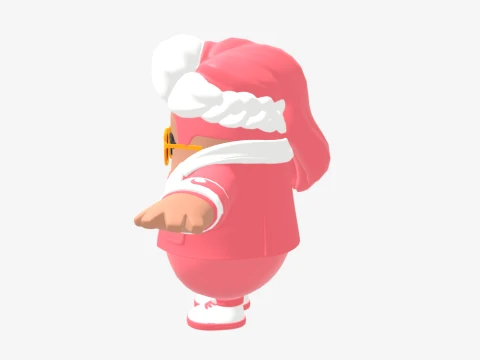 Clarity Fall Guy - Fortnite 3D Model