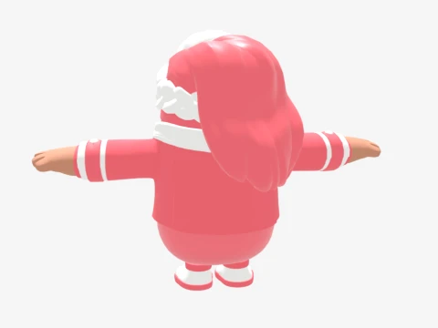 Clarity Fall Guy - Fortnite 3D Model