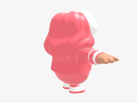 Clarity Fall Guy - Fortnite 3D Model