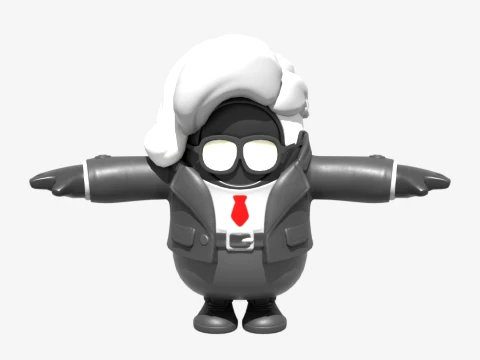 Chaos Director Fall Guy - Fortnite 3D Model