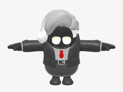 Chaos Director Fall Guy - Fortnite 3D Model