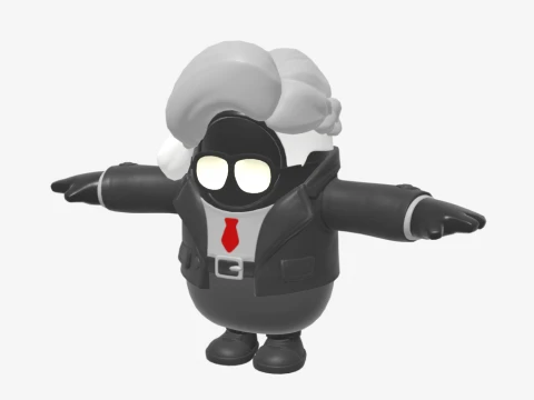 Chaos Director Fall Guy - Fortnite 3D Model