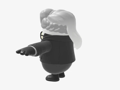 Chaos Director Fall Guy - Fortnite 3D Model