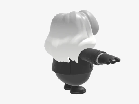 Chaos Director Fall Guy - Fortnite 3D Model