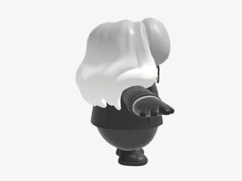 Chaos Director Fall Guy - Fortnite 3D Model