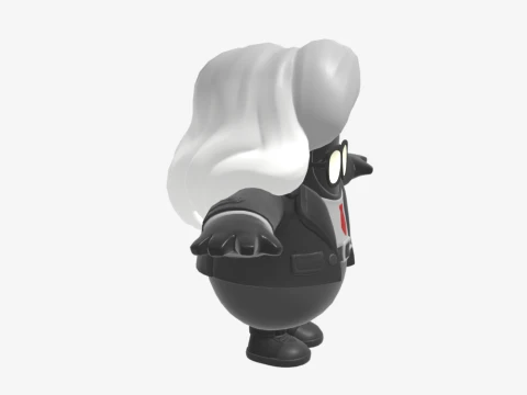 Chaos Director Fall Guy - Fortnite 3D Model