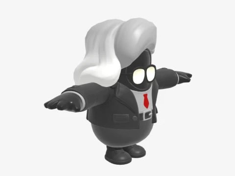Chaos Director Fall Guy - Fortnite 3D Model