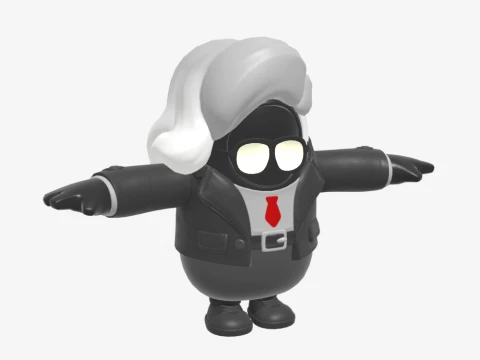 Chaos Director Fall Guy - Fortnite 3D Model