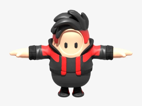 Morgan Myst Fall Guy - Fortnite 3D Model