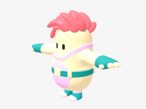 Mad Mochi Fall Guy - Fortnite 3D Model