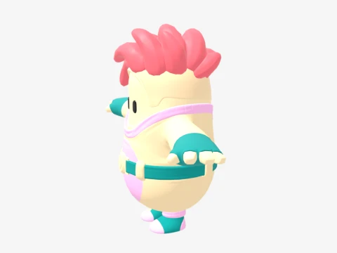 Mad Mochi Fall Guy - Fortnite 3D Model