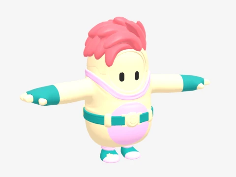 Mad Mochi Fall Guy - Fortnite 3D Model