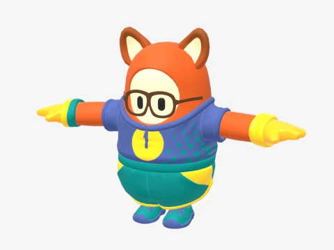 Alphonse Fall Guy - Fortnite 3D Model