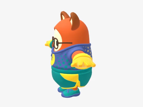 Alphonse Fall Guy - Fortnite 3D Model