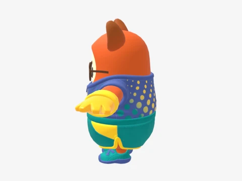 Alphonse Fall Guy - Fortnite 3D Model