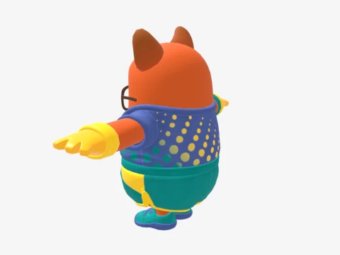 Alphonse Fall Guy - Fortnite 3D Model
