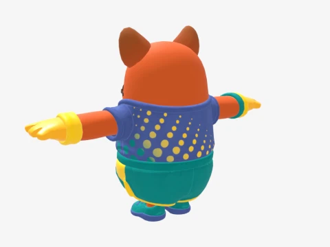 Alphonse Fall Guy - Fortnite 3D Model
