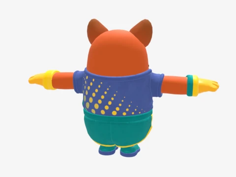 Alphonse Fall Guy - Fortnite 3D Model