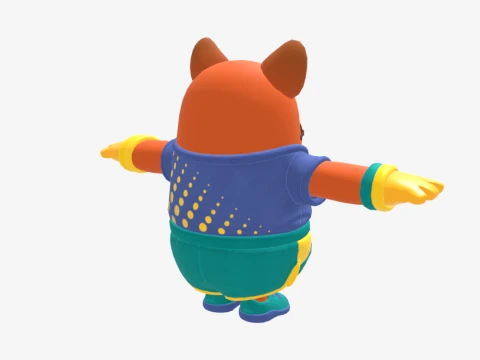 Alphonse Fall Guy - Fortnite 3D Model