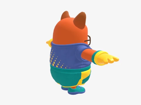 Alphonse Fall Guy - Fortnite 3D Model