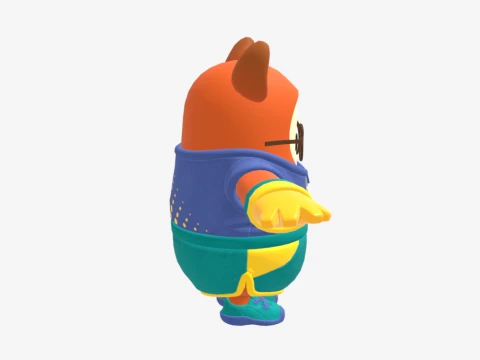 Alphonse Fall Guy - Fortnite 3D Model
