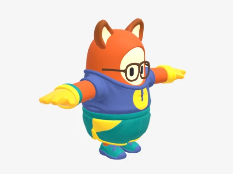 Alphonse Fall Guy - Fortnite 3D Model