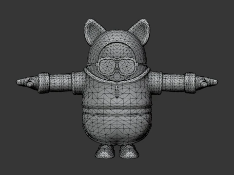 Alphonse Fall Guy - Fortnite 3D Model