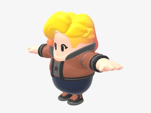 Ready Penny Fall Guy - Fortnite 3D Model