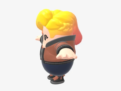 Ready Penny Fall Guy - Fortnite 3D Model