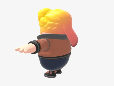 Ready Penny Fall Guy - Fortnite 3D Model