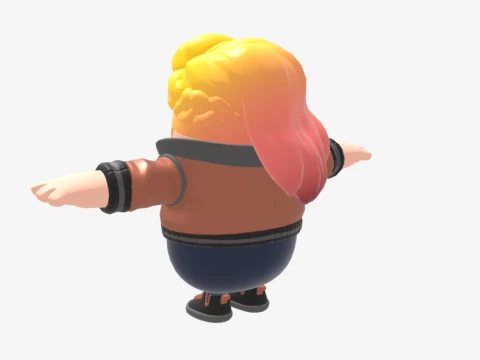Ready Penny Fall Guy - Fortnite 3D Model