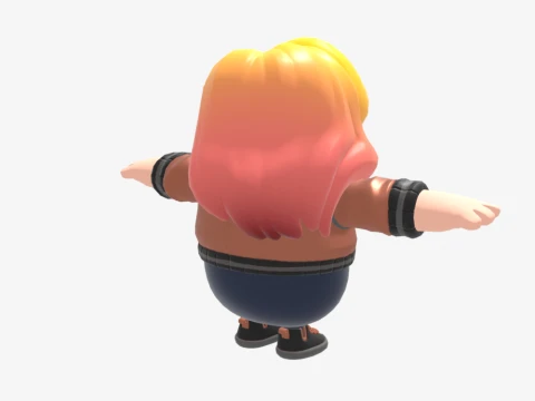 Ready Penny Fall Guy - Fortnite 3D Model